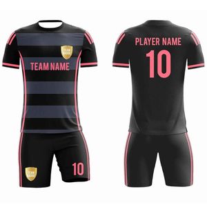 Uniformes de football personnalisés en gros 2026 |   Maillots de football respirants sublimés OEM |   Logos personnalisés en couleurs courtes |   Dernier modèle coupe ajustée - Product Image 2