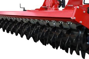 Worldtrac Dyna Série moyenne Herse rotative Boîte de vitesses Modèle WT-DPWH-175 Fonctionnement par prise de force de tracteur Cadre robuste conçu pour 55-120 CV - Product Image 6