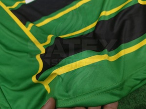 Maillots de football personnalisés en polyester 100% - Sublimation - Léger - Respirant - Col en V - Manches courtes - Uniforme - Haute qualité - Service OEM - Product Image 6