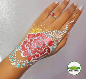 Golecha กรวยเฮนน่าแวววาวหลากสีแพ็ค12ชิ้น - Product Image 4