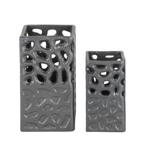 Nuevo jarrón perforado Popular metálico de aluminio, centro de mesa, soporte de flores, jarrón para eventos de boda para fiesta de boda - Product Image 1