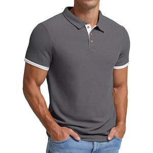 2025 alta calidad 100% algodón Multi colores polos impresión personalizada bordado hombres polos para la venta polos - Product Image 1
