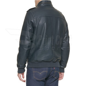 Best Material Unique Style <b>Men</b> Leather <b>Winter</b> <b>Jacket</b> High Quality Most Popular <b>Men</b> Leather <b>Jacket</b> - Product Image 3