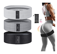 Bandes de Résistance Imperméables Antidérapantes pour Exercices à Domicile et Sportifs pour Seniors, Lot de 3 Niveaux, Durables et Personnalisables