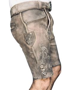 Vêtements bavarois Lederhose pour hommes Trachten de haute qualité en cuir véritable Kurz Lederhose pour une nouvelle saison Oktobarfest 2025 - Product Image 5