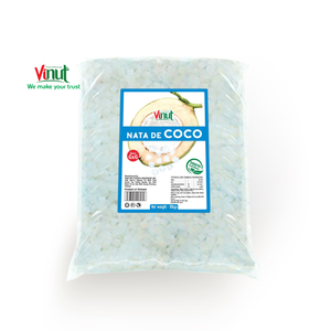 10kg sac DE vin 6x6mm gelée DE noix DE COCO Vietnam grossistes usines NATA DE COCO - Product Image 1
