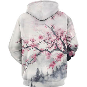 Sudaderas con Capucha Ligeras de Algodón/Poliéster para Hombre, Sublimadas, con Estampado Invernal, Transpirables, de Secado Rápido, Casuales, Personalizadas, de Alta Calidad - Product Image 6