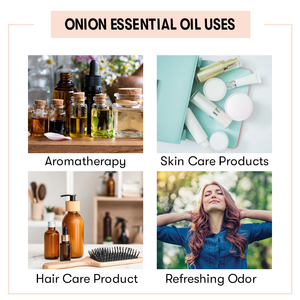 Aceite Esencial de cebolla de alta calidad para el crecimiento del cabello-100% aceite esencial de cebolla puro orgánico para el cabello al mejor precio a granel - Product Image 4