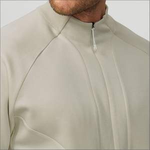 Novedad: Sudadera con capucha para hombre, de corte regular, 100% algodón polar grueso, con cremallera y logotipo personalizado bordado, ecológica, para otoño/invierno. - Product Image 2