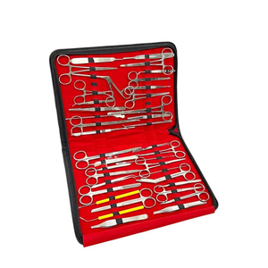 QNQ Instruments de dissection vétérinaires avancés Ensemble de dissection d'étudiants en chirurgie mineure Kits chirurgicaux en acier inoxydable sur mesure - Product Image 5