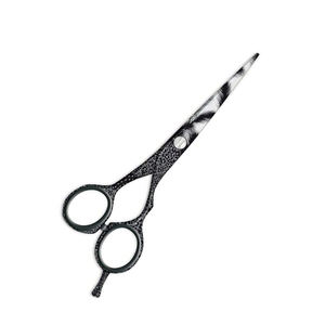 Beauty Parlor <b>Scissor</b> With Adjustable Finger Rest Best Wholesales Hair Cutting <b>Scissor</b> <b>Paper</b> Coated Straight Sharp Blade - Product Image 1