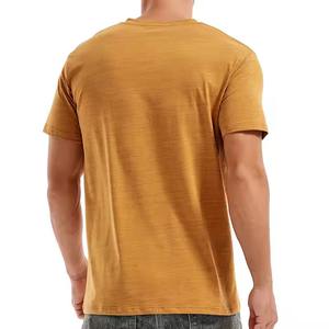 Camiseta de Cuello Redondo Personalizada para Hombre, Diseño Casual, Estampada, 100% Algodón, Venta al por Mayor, Diseño Personalizado, Camisetas para Hombre 2025 - Product Image 2