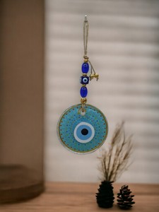 Ojo Turco DAFNI de 11 CM, Decoración de Pared Tradicional de Cristal Magnético - Product Image 3