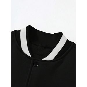 Respirant, grande taille varsity veste hiver haute qualité en cuir manches collège Baseball laine varsity veste pour unisexe 2026 - Product Image 4