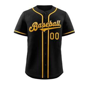 ชุดเครื่องแบบเบสบอลมีสไตล์สำหรับเสื้อเบสบอลสัมผัสนุ่มเพื่อความสบายและมีประสิทธิภาพ - Product Image 1