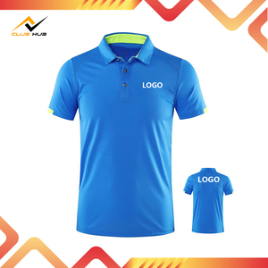 Logotipo personalizado impreso secado rápido 100% poliéster Golf tenis para Polo camisa sólido Casual clásico Ajuste de manga corta uniformes de tenis - Product Image 6
