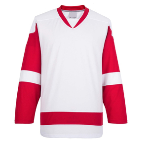 เครื่องแบบฮ็อกกี้พิมพ์ลายเสื้อเจอร์ซี่สีฮ็อกกี้ออกแบบได้ตามต้องการ - Product Image 1