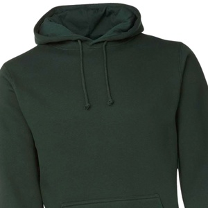 Sudadera con Capucha Verde Oscuro Unisex, Sudadera con Capucha Lisa de Felpa de Algodón Premium, Ropa de Calle Informal de Invierno, Corte Regular, Venta al por Mayor - Product Image 5