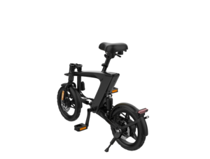 Bicicleta Eléctrica Plegable de 14 Pulgadas con Llantas de Aleación de Aluminio, Batería de Iones de Litio, Motor Trasero sin Escobillas de 36V 250W y Pantalla LCD - Product Image 2