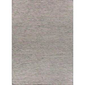 Abrash Adwv-13047 Geometric Pattern Wool & Viscose Flat Weave Pink & Purple <b>Rugs</b> for Home Use - Product Image 1