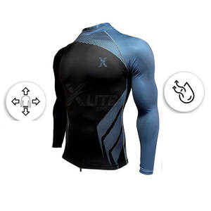Camiseta de Manga Larga para Hombre, Fabricada en Pakistán, para Deportes de Aventura al Aire Libre, Transpirable, de Spandex/Poliéster, para Protección y Rendimiento - Product Image 6