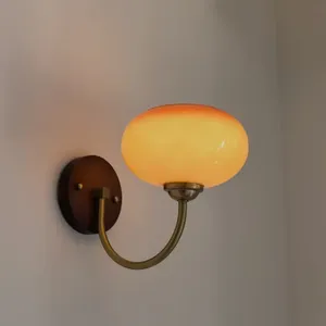 Norvique Modern Round LED Wall Light 6W Warm White E26 Base <b>Remote</b> <b>Control</b> for Indoor Living Room Bedroom Home Decor - Product Image 4