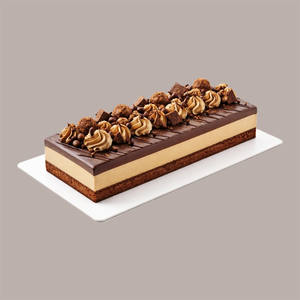 Plateau à gâteau en carton rigide de qualité alimentaire 15x30 cm en perle et noir Capacité de 10 kg - Product Image 3