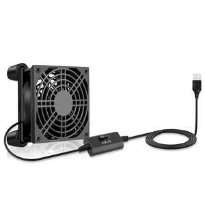 40/60/80/92/120/140Mm 5V Siêu Yên Tĩnh 3 Tốc Độ Hệ Thống Điều Khiển Chất Lượng Cao Điện Vuông Tủ Fan Cho Tủ Làm Mát - Product Image 2