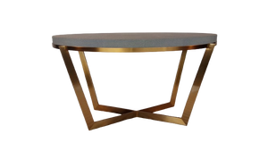 โต๊ะกาแฟทรงกลมหวาย/หนังแกะแบบปรับเปลี่ยนได้ ดีไซน์โบราณทันสมัย จากเวียดนาม - Product Image 3