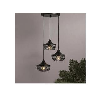 โคมไฟแขวนโลหะรูปทรงโดมขนาดใหญ่โคมระย้าหรูหราสำหรับห้องรับประทานอาหารพื้นที่เชิงพาณิชย์ - Product Image 1