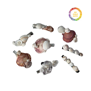 Pince à cheveux coquillage simple et chic Accessoire élégant pour toutes les coiffures - Product Image 5