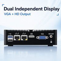 Mini PC Terintegrasi untuk Integrasi Peralatan Industri, Komputer Industri untuk Proyek Kontrol Mesin
