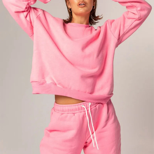 ชุดกีฬาของผู้ชายชุดวอร์มผ้าฝ้าย100% ชุดวอร์มสำหรับใส่กลางแจ้งชุดออกกำลังกายแบบเรียบ - Product Image 5