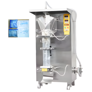 Máquina automática de llenado de bolsas para salsa, leche condensada, mayonesa, crema para pasteles, agua y otros líquidos. - Product Image 1