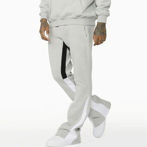Costume de jogging empilé avec logo personnalisé ensemble de pulls 2 pièces pour hommes survêtements de gym ensembles de pantalons de survêtement en éponge française empilés - Product Image 6