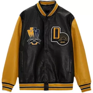 เสื้อแจ็กเก็ตผ้าแคนวาสสำหรับผู้ชายเสื้อแจ็คเก็ตผ้าวูลสำหรับฤดูหนาวปกตั้งโลโก้ได้ตามต้องการ - Product Image 5