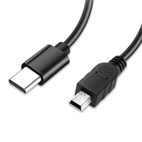 Câble USB C vers Mini USB, câble Mini USB vers Type C, câble de charge et de synchronisation USB C vers Mini 5 broches