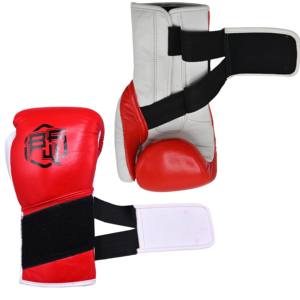 ผู้ผลิตถุงมือชกมวยแบบกำหนดเอง | ถุงมือฝึกซ้อมและต่อยมวยแบบมืออาชีพ พร้อมสายรัดข้อมือแบบเวลโคร รับผลิตตามแบบ (OEM) ขายส่ง สีแดง - Product Image 6