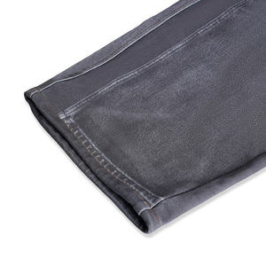 กางเกงยีนส์ฮิปฮอปสตรีทสำหรับผู้ชาย, กางเกงยีนส์ขาหลวมสีดำกางเกงยีนส์ทรงขากว้าง - Product Image 5