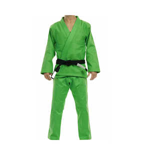 Conjunto de uniforme brasileño JiuJitsu Gi Premium para hombres y mujeres, ligero, transpirable, de secado rápido, poliéster/algodón, Kimono BJJ reforzado - Product Image 5