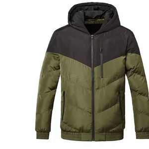 Chaqueta acolchada de poliéster personalizada al mejor precio para hombre, chaqueta acolchada teñida lisa en línea, chaqueta acolchada para hombre - Product Image 1