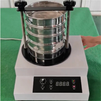 Machine vibrante électromagnétique d'écran de secoueur de tamis de sol de gravier de sable pour analyser la taille des particules