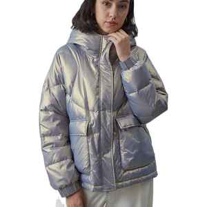 Veste matelassée pour femme, vêtements d'extérieur chauds pour l'hiver, coupe-vent, streetwear, design personnalisé, manteau tendance - Product Image 1