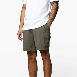 Pantalones cortos de entrenamiento para hombre de fábrica de Pakistán, pantalones cortos de gimnasio para hombre de malla con bolsillo, ropa de calle, pantalones cortos transpirables para hombre - Product Image 5