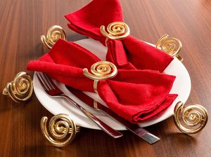 Bulk Price Spring Napkin Ring, Candy Serviette Holders for <b>Party</b> Decoration Dinning <b>Table</b> Everyday Family Gatherings - Product Image 5