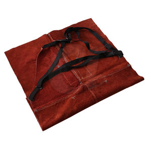 Delantales de soldadura de cuero de diseño personalizado de alta calidad, cómodo Protector transpirable de secado rápido a prueba de agua - Product Image 5