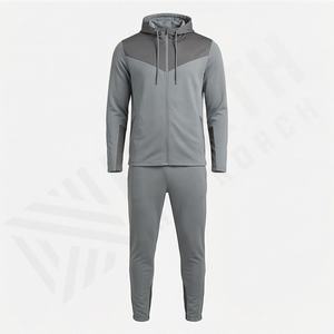 Survêtement uni de qualité supérieure, streetwear lourd, grande taille, respirant, séchage rapide, survêtements pour hommes, vêtements de sport, de gym et de fitness - Product Image 1