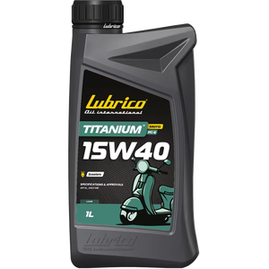 LUBRICO RC-6 15W-40 Huile minérale Lubrifiant et nettoyant pour moteur en titane API SL pour motos - Product Image 1