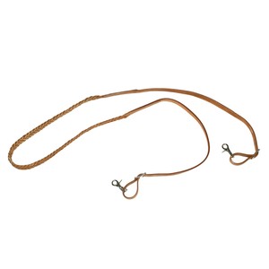 Riendas de barril de cuero DD de alta calidad para montar a caballo duraderas con colores surtidos y diseño trenzado - Product Image 4