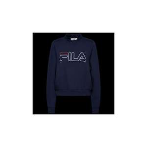 Fila Hanami Organic Silk Sweatshirt for <b>Women</b> <b>Navy</b>/White/Red <b>Hoodie</b> Streetwear Sport Style One Size | 100% Authentic - Product Image 3